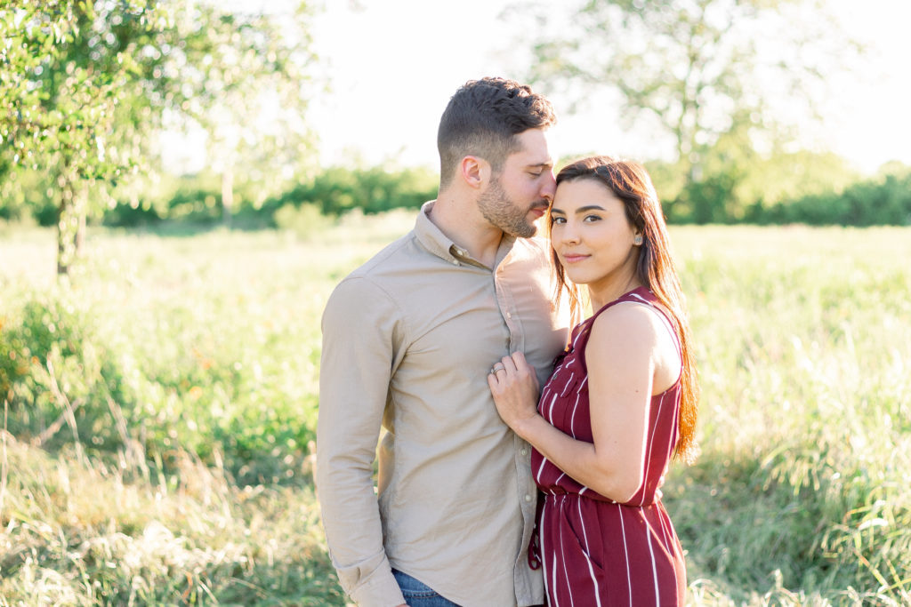  San Antonio country rustic engagement session