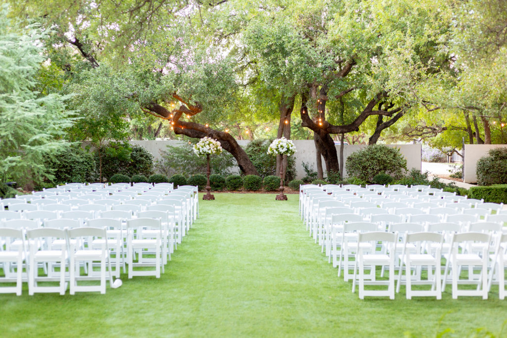 garden wedding ceremony location