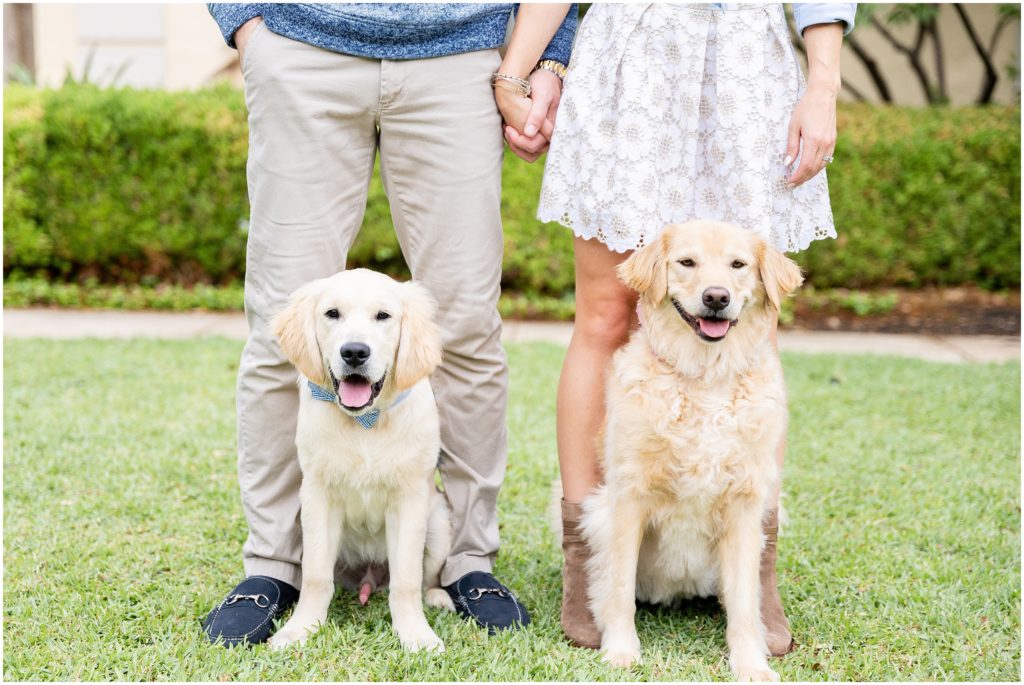 san antonio family session at landa library with dogs